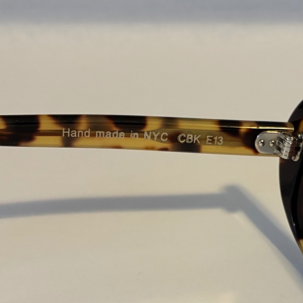 Carolyn CBK E13 Tokyo Tortoise sunglasses - Picture 5 of 10